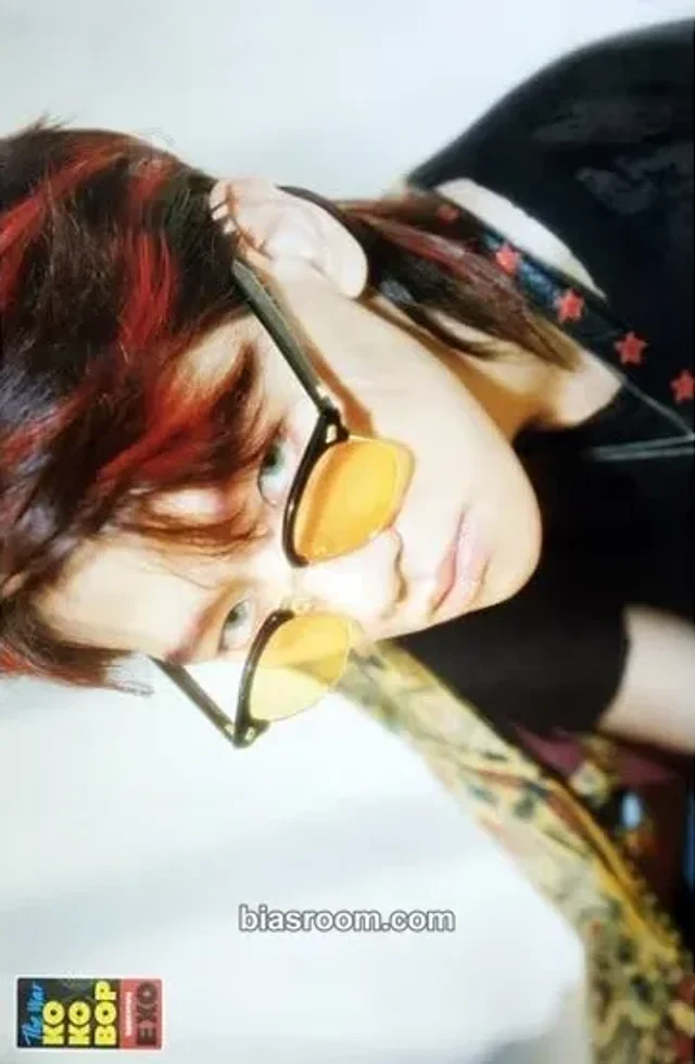 Photocard K-pop de Baekhyun EXO The War