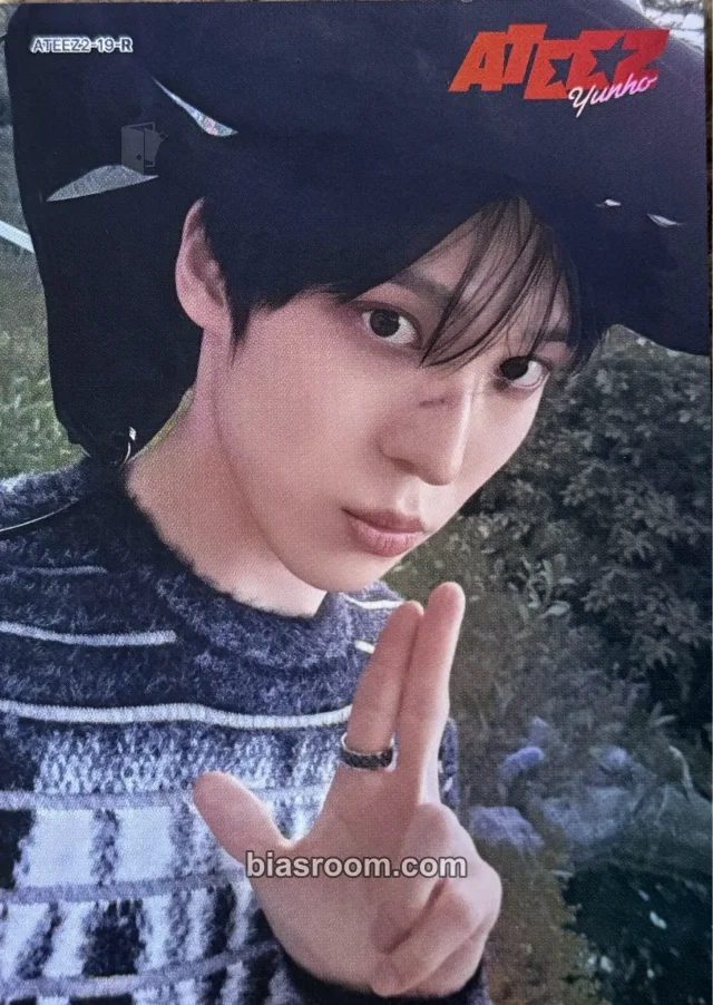 Yunho ATEEZ MIIMCA × ATEEZ K-pop 小卡