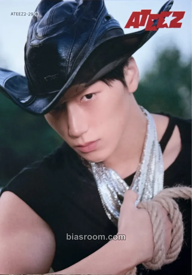 San ATEEZ MIIMCA × ATEEZ K-pop 小卡