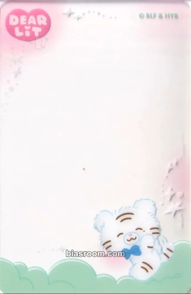 Iroha ILLIT ILLIT Official Character - “DEARLIT” Pop-Up K-pop photocard