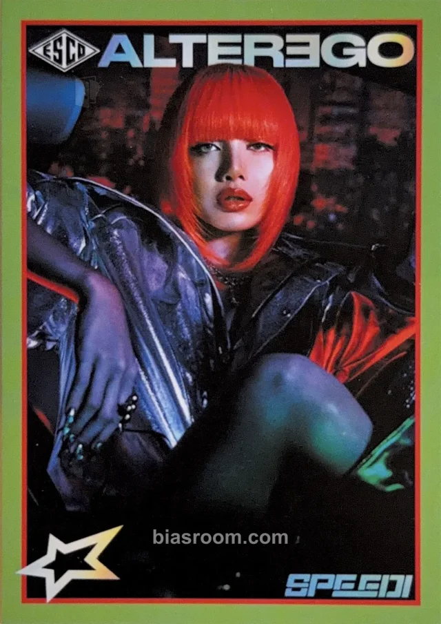 Lisa BLACKPINK LISA x ESCO K-pop photocard