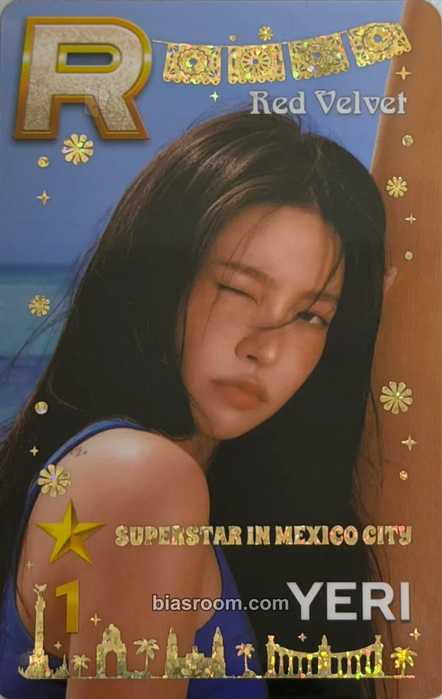 Yeri Red Velvet SuperStar Pop-Ups K-pop photocard