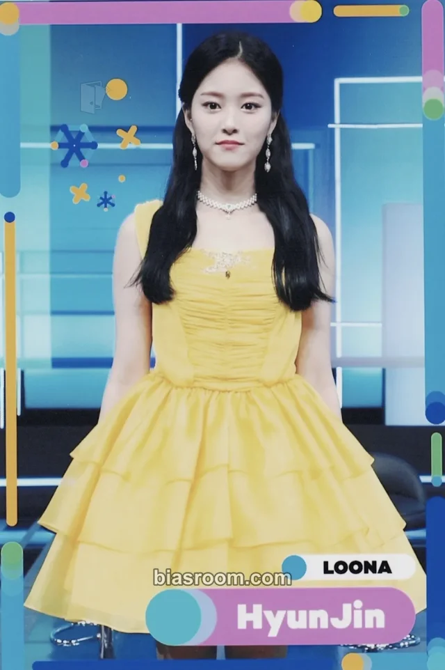 HyunJin LOONA KCON:TACT Season 2 K-pop photocard