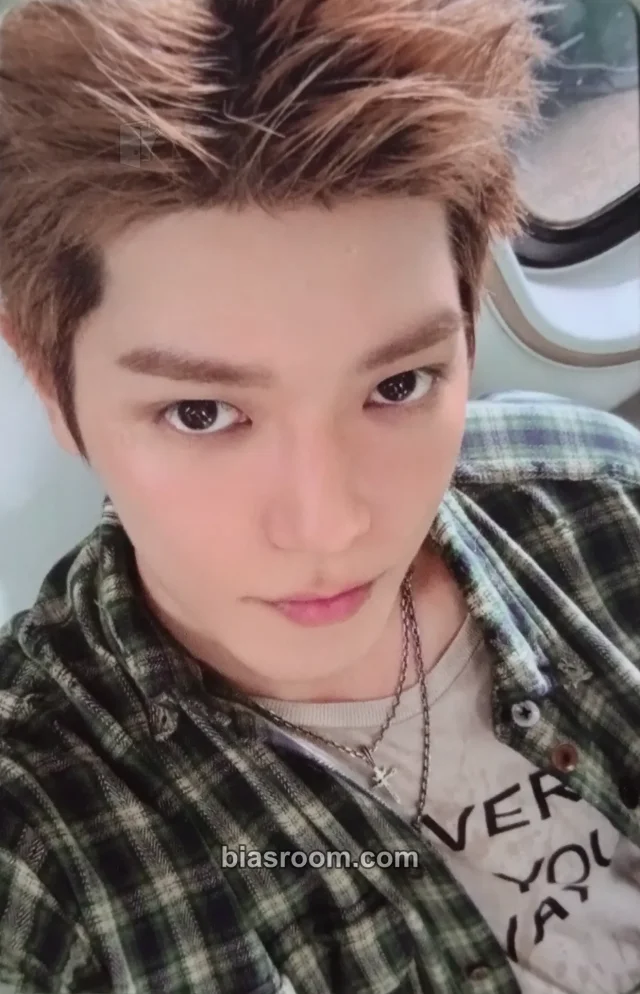 Photocard K-pop di Taeyong NCT 127 BLINGY