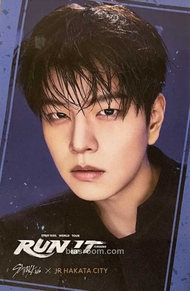 Seungmin Stray Kids RUN IT World Tour K-pop photocard