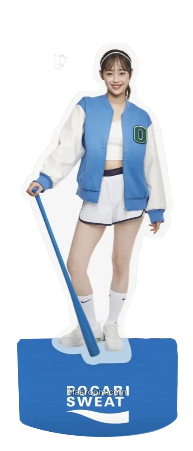 Photocard K-pop di Chuu LOONA Pocari Sweat Sports Drink x CHUU