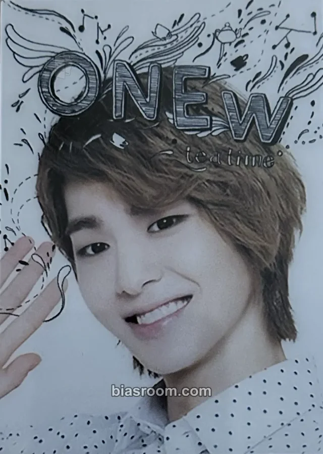 Onew SHINee SHINee in Wonderland K-pop photocard