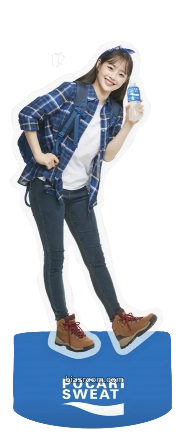 Photocard K-pop di Chuu LOONA Pocari Sweat Sports Drink x CHUU