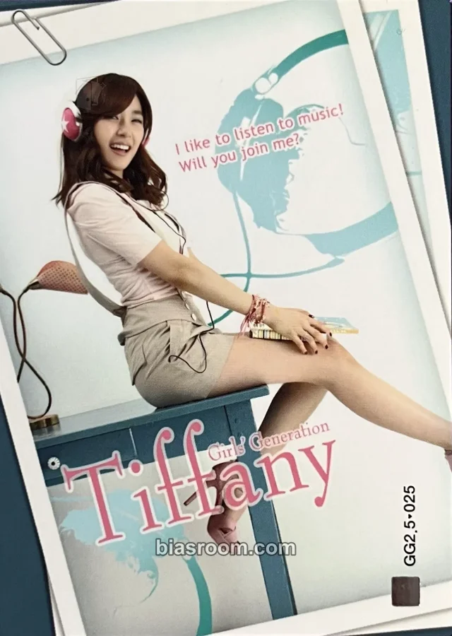 Tiffany Girls' Generation Girls' Generation Star Collection Cards K-pop photocard