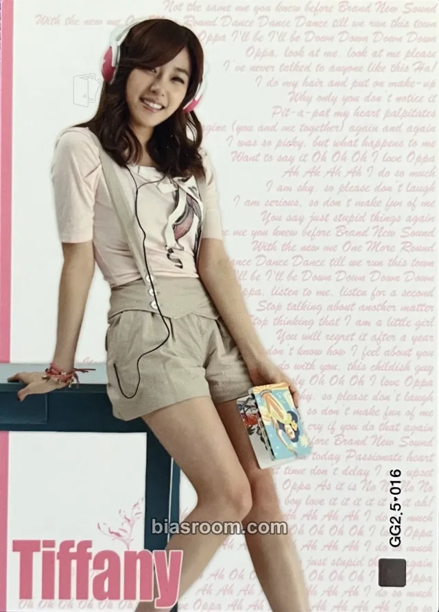 Tiffany Girls' Generation Girls' Generation Star Collection Cards K-pop photocard