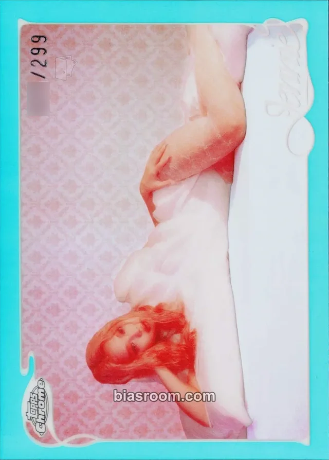 Photocard K-pop Jennie BLACKPINK 2026 Topps Chrome® x Jennie