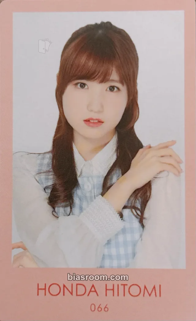 Hitomi IZ*ONE JAPAN 1st FANMEETING K-pop photocard