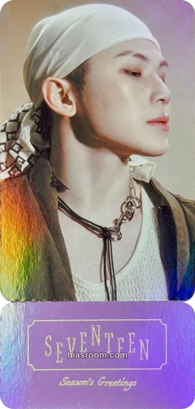 Woozi SEVENTEEN 2026 Season's Greetings K-pop photocard