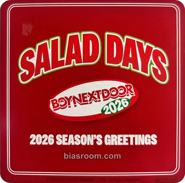 BOYNEXTDOOR 2026 Season's Greetings [Salad Days] K-pop Photocard