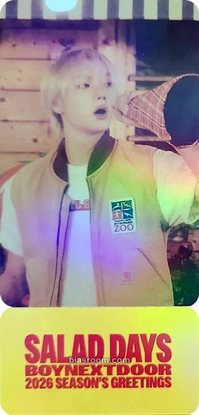 Sungho BOYNEXTDOOR 2026 Season's Greetings [Salad Days] K-pop Photocard