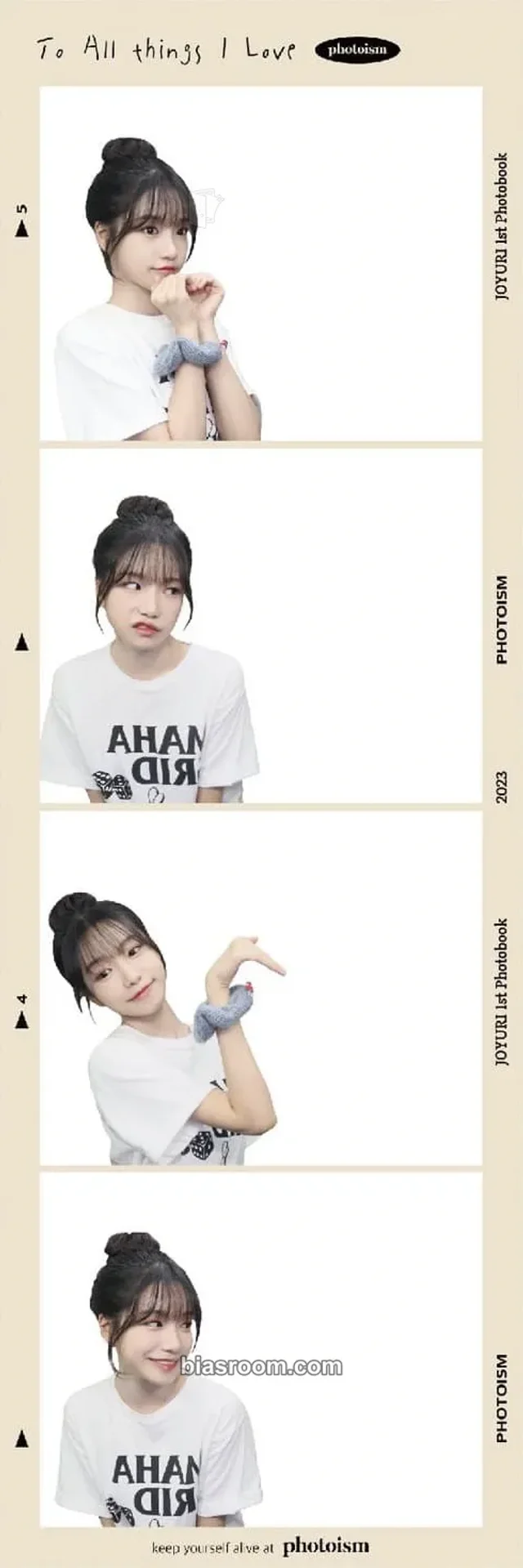 Jo Yuri Jo Yuri 1st PHOTOBOOK - ‘To All Things I Love’ K-pop photocard