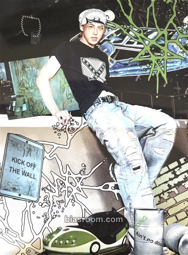 Minje KickFlip KICK OFF THE WALL Pt 1 K-pop photocard