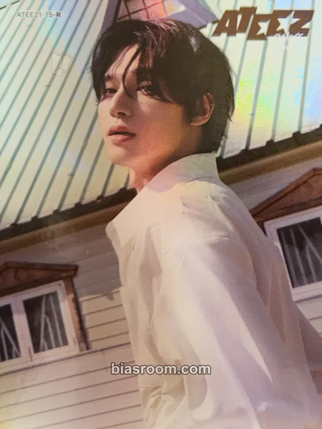 Wooyoung ATEEZ MIIMCA × ATEEZ K-pop 小卡