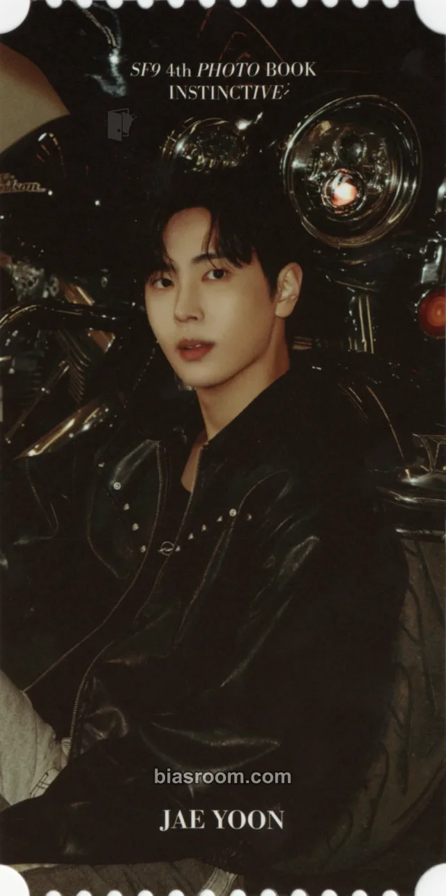 Jaeyoon SF9 4TH PHOTOBOOK K-pop photocard