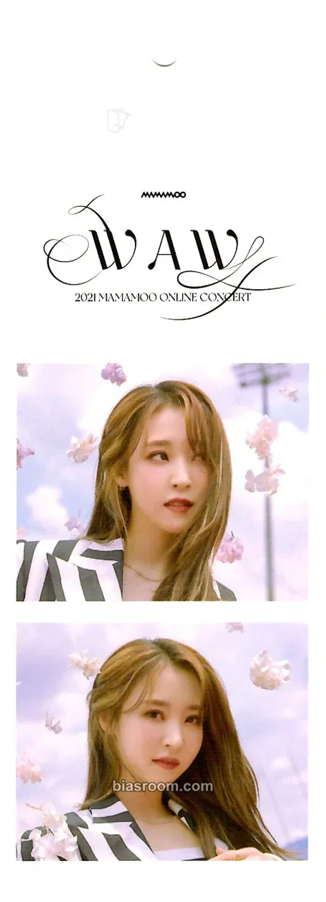 Moonbyul MAMAMOO 2021 Online Concert [WAW] K-pop photocard