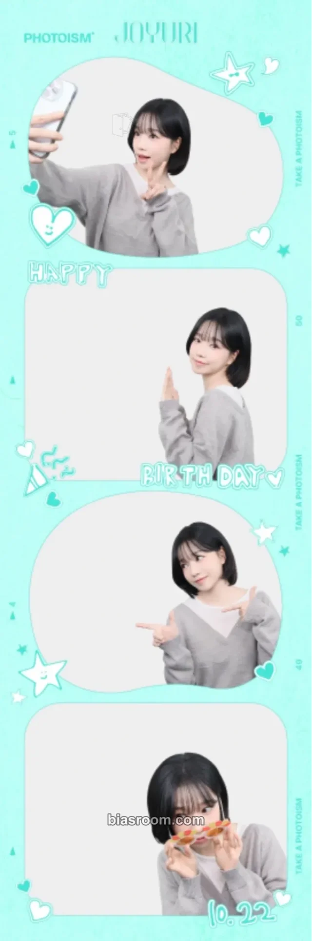 Jo Yuri Jo Yuri photoism X Jo Yuri K-pop photocard