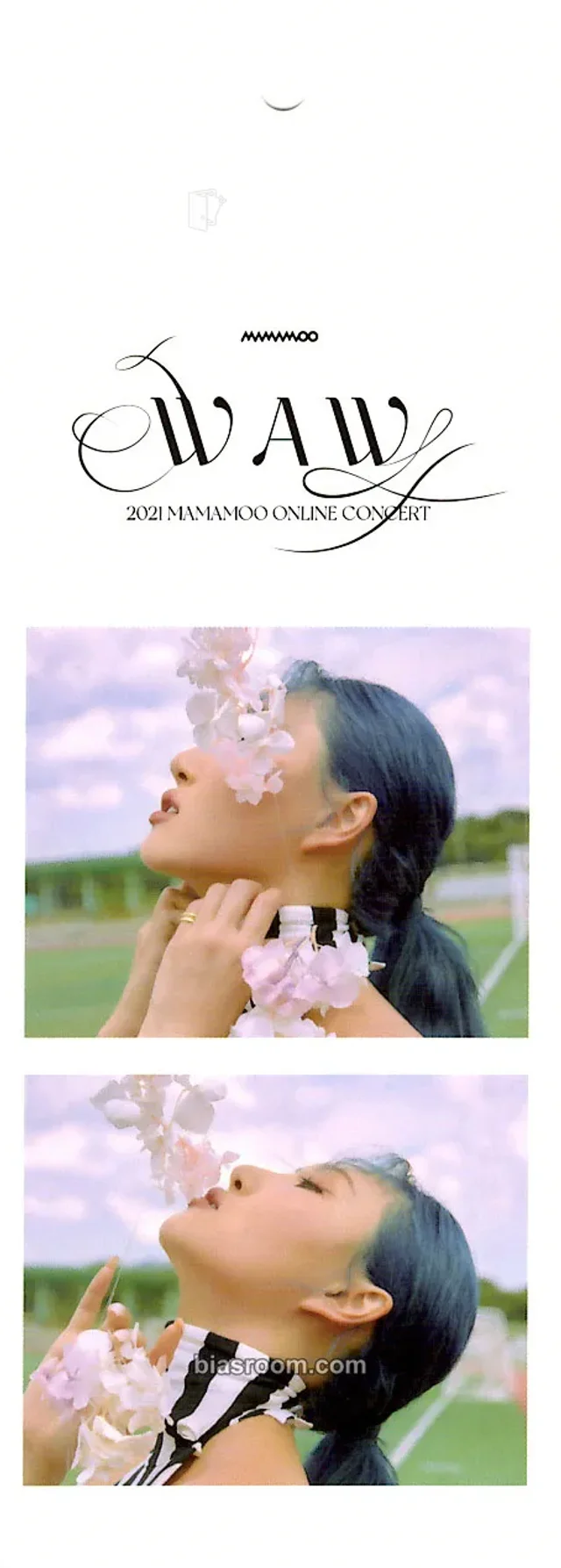 Hwasa MAMAMOO 2021 Online Concert [WAW] K-pop photocard