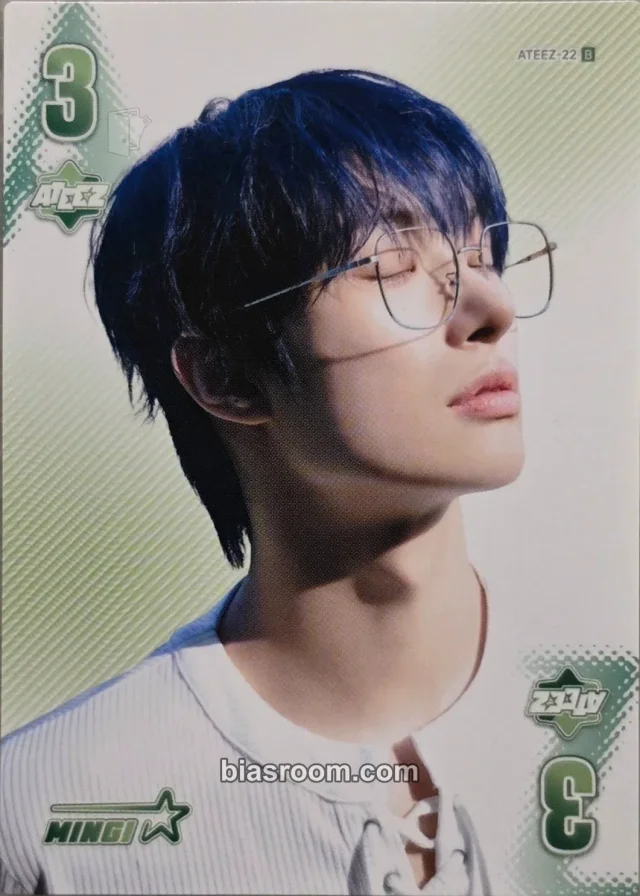 Photocard K-pop di Mingi ATEEZ MIIMCA × ATEEZ