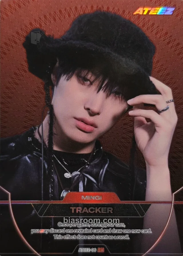 Mingi ATEEZ MIIMCA × ATEEZ K-pop 小卡