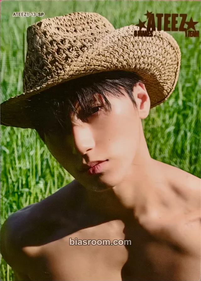 San ATEEZ MIIMCA × ATEEZ K-pop Photocard