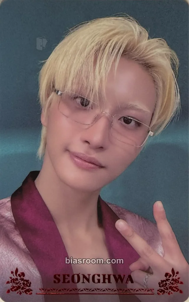 Seonghwa ATEEZ Higher Timepiece × ATEEZ K-pop photocard