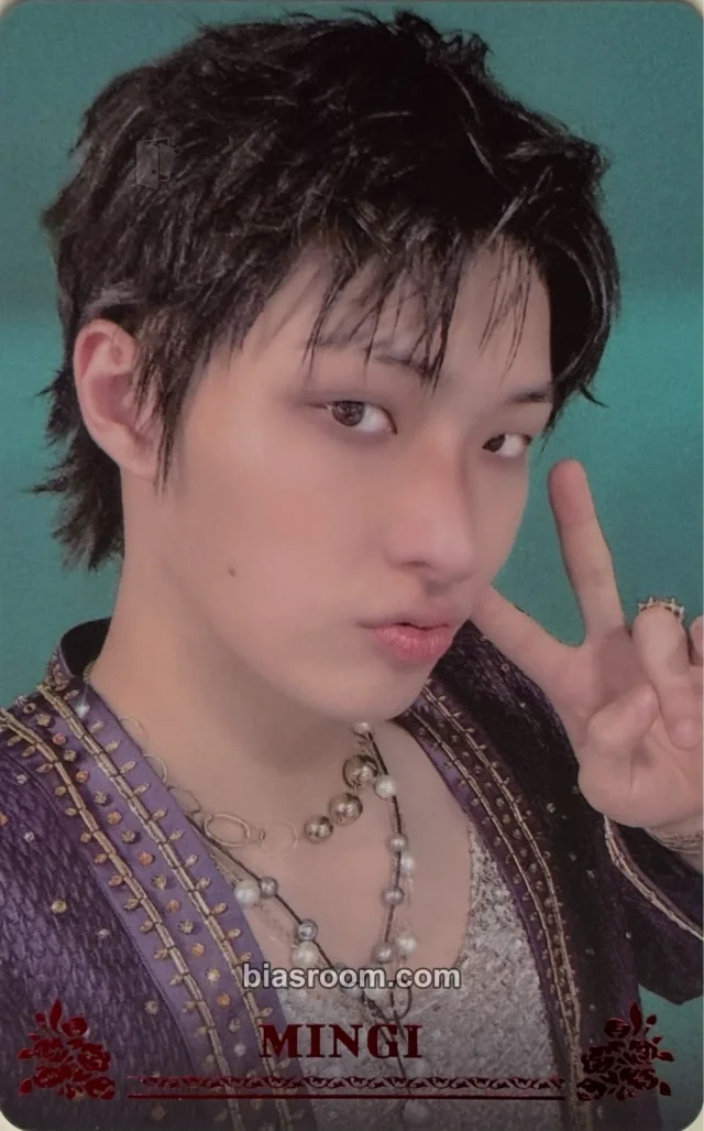 Mingi ATEEZ Higher Timepiece × ATEEZ K-pop 小卡