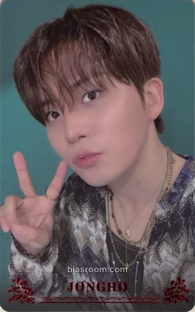 Jongho ATEEZ Higher Timepiece × ATEEZ K-pop photocard