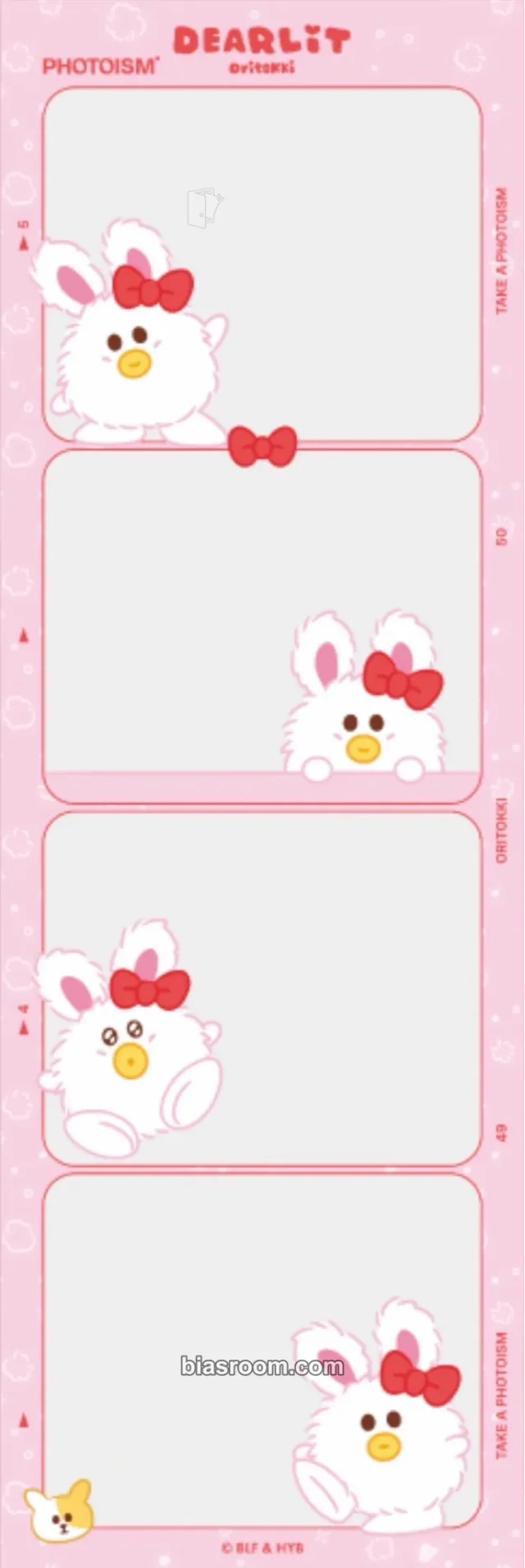 Photocard K-pop Minju ILLIT ILLIT Official Character - “DEARLIT” Pop-Up
