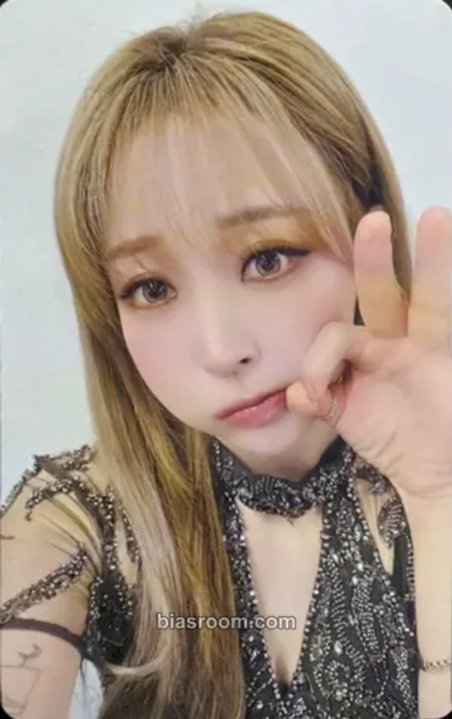 Moonbyul MAMAMOO 4WARD World Tour K-pop photocard