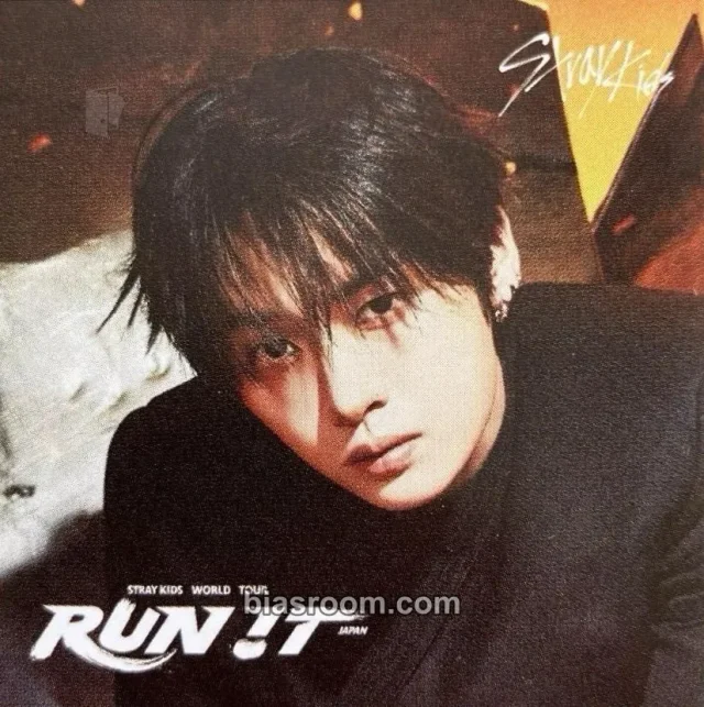 Lee Know Stray Kids RUN IT World Tour K-pop photocard