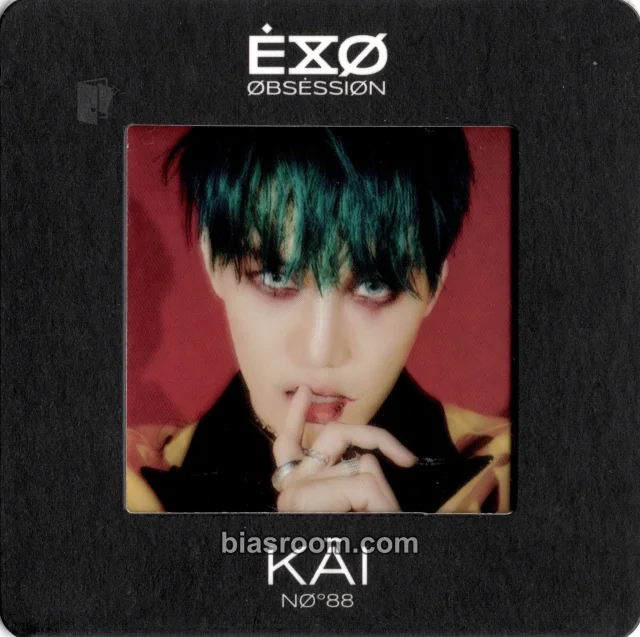 Kai EXO Obsession K-pop photocard