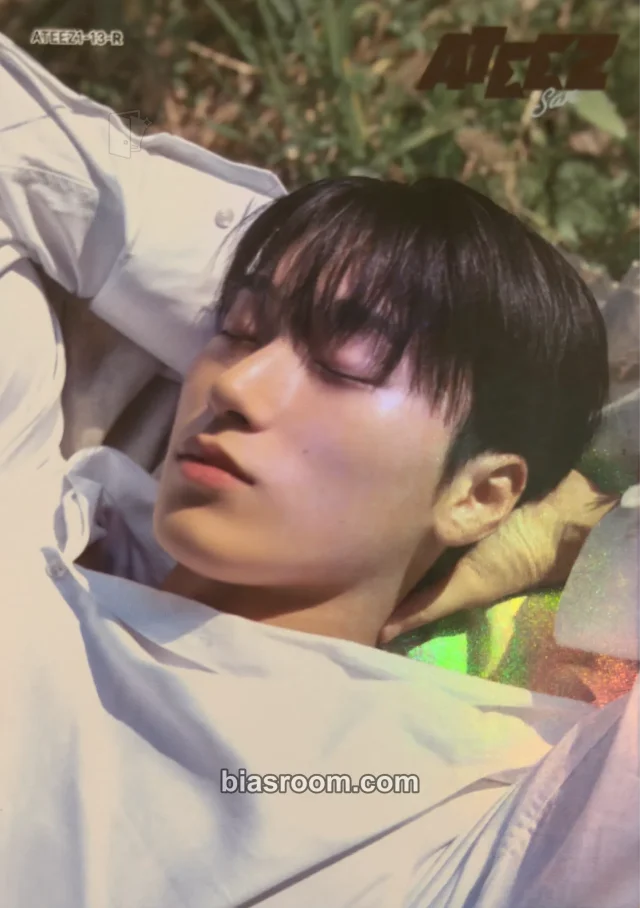 Photocard K-pop San ATEEZ MIIMCA × ATEEZ