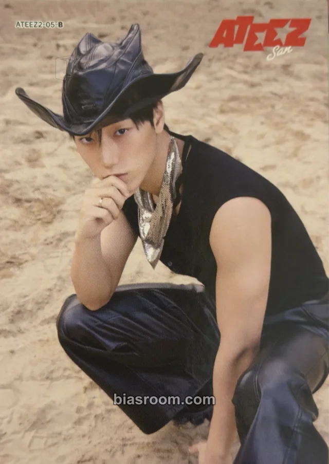 Photocard K-pop de San ATEEZ MIIMCA × ATEEZ