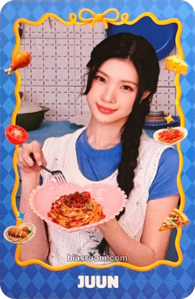 Juun Hearts2Hearts Pop Spageti K-pop photocard