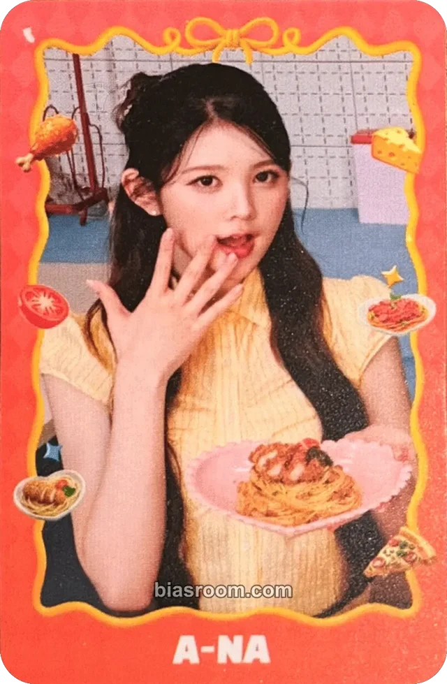 A-na Hearts2Hearts Pop Spageti K-pop Photocard