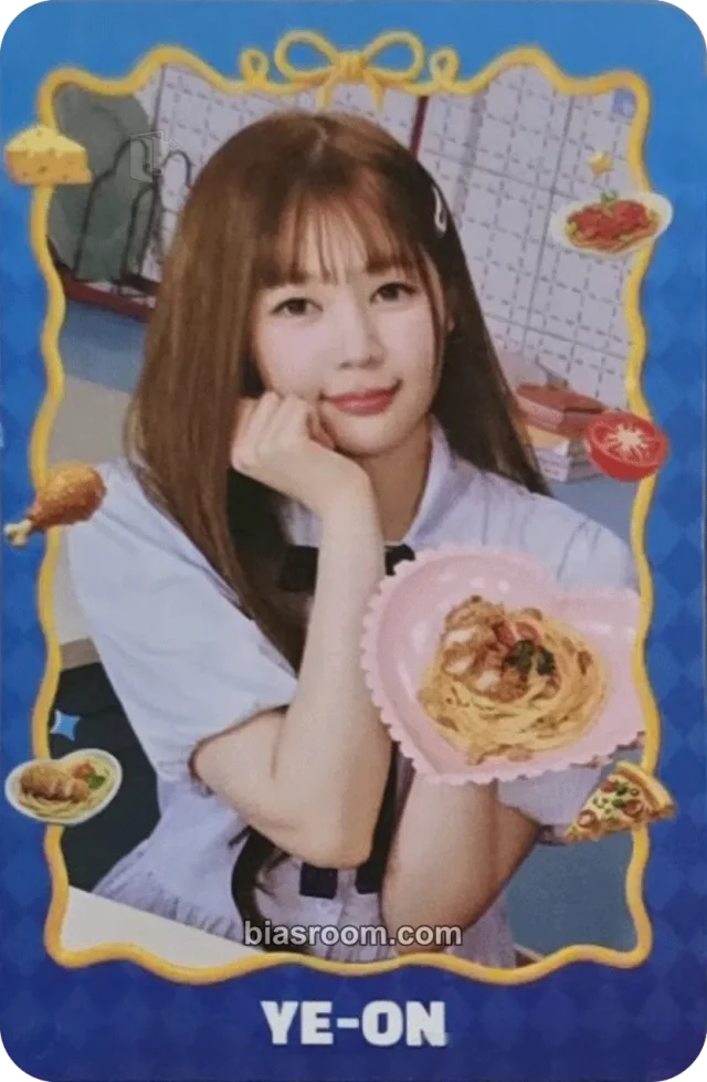 Ye-on Hearts2Hearts Pop Spageti K-pop photocard