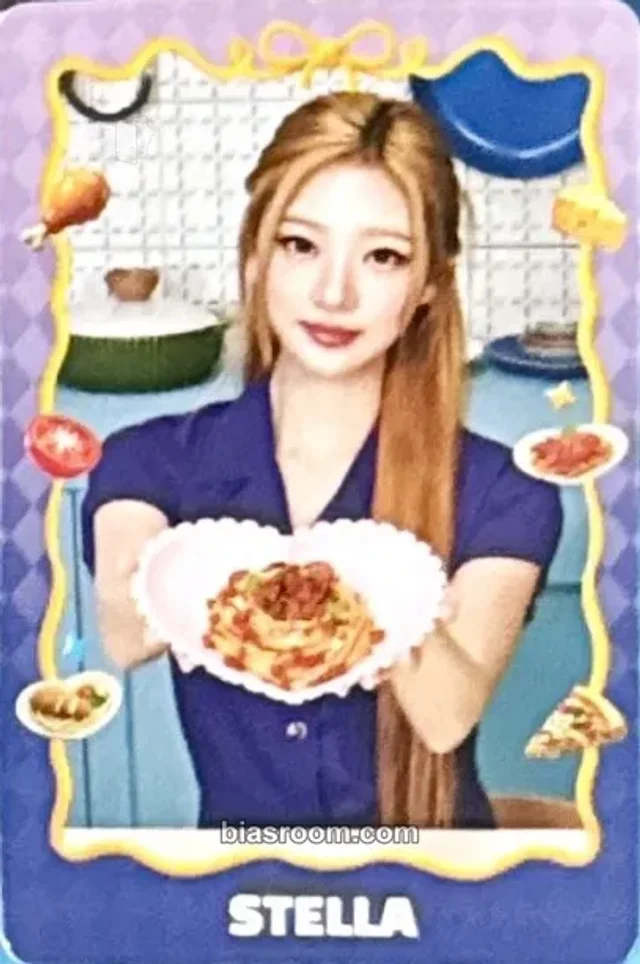Stella Hearts2Hearts Pop Spageti K-pop photocard