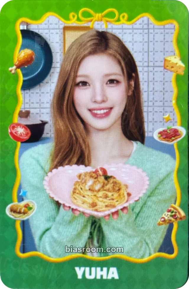 Yuha Hearts2Hearts Pop Spageti K-pop photocard