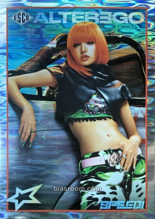 Lisa BLACKPINK LISA x ESCO K-pop photocard