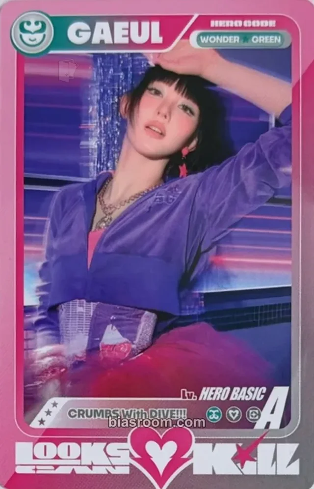 Gaeul IVE Looks Can Kill K-pop Photocard