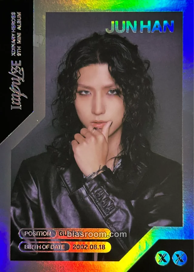Jun Han Xdinary Heroes IMPULSE K-pop photocard