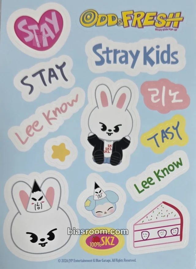 Photocard K-pop Lee Know Stray Kids ODD&FRESH Pop-Up Store
