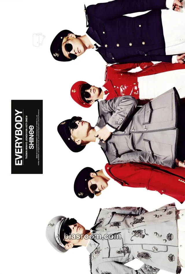 SHINee Everybody - The 5th Mini Album K-pop photocard