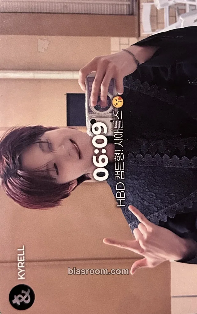 Kyrell AMPERS&ONE DEFINITION K-pop photocard
