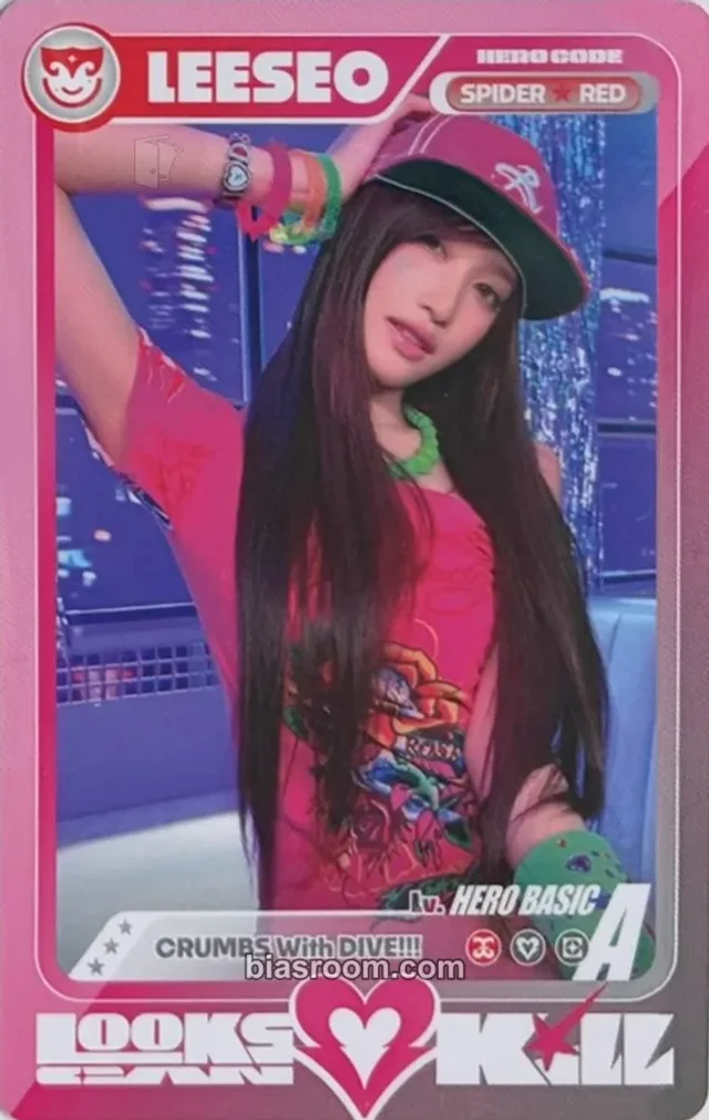 Leeseo IVE Looks Can Kill K-pop photocard